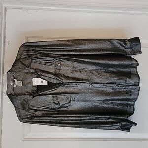 Large Metallic blouse from Cashe